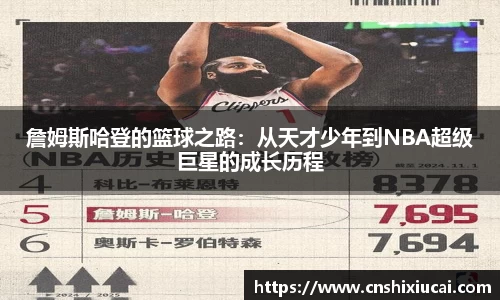 詹姆斯哈登的篮球之路：从天才少年到NBA超级巨星的成长历程